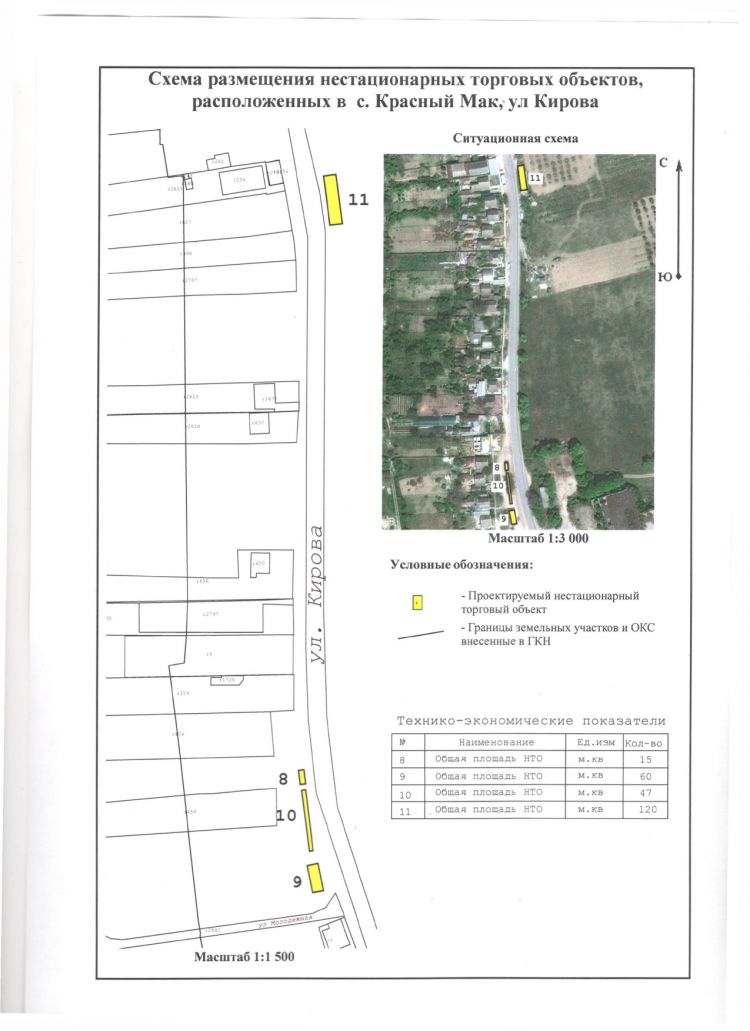 Об утверждении комплексной схемы размещения временных сооружений на территории Красномакского сельского поселения 